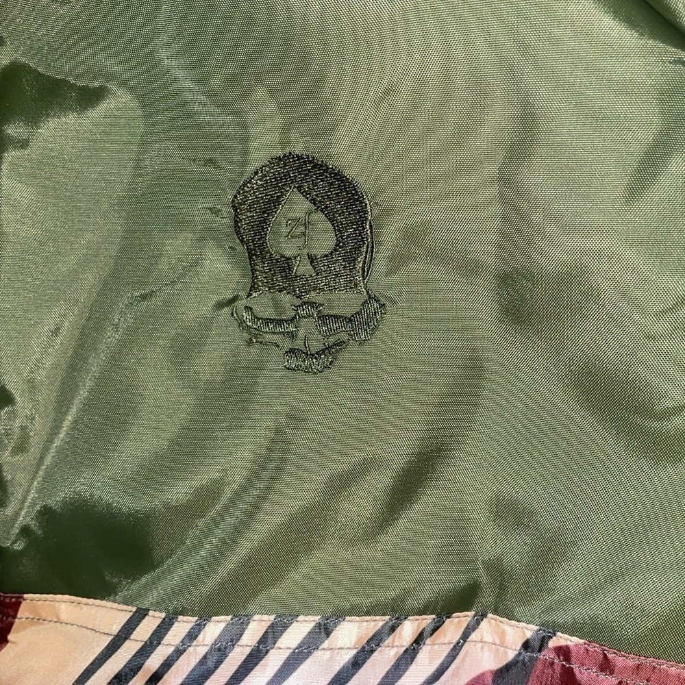 New zero foxtrot gear bomber jacket without tags Large L pit to put 25 t-b 28 - Picture 4 of 12